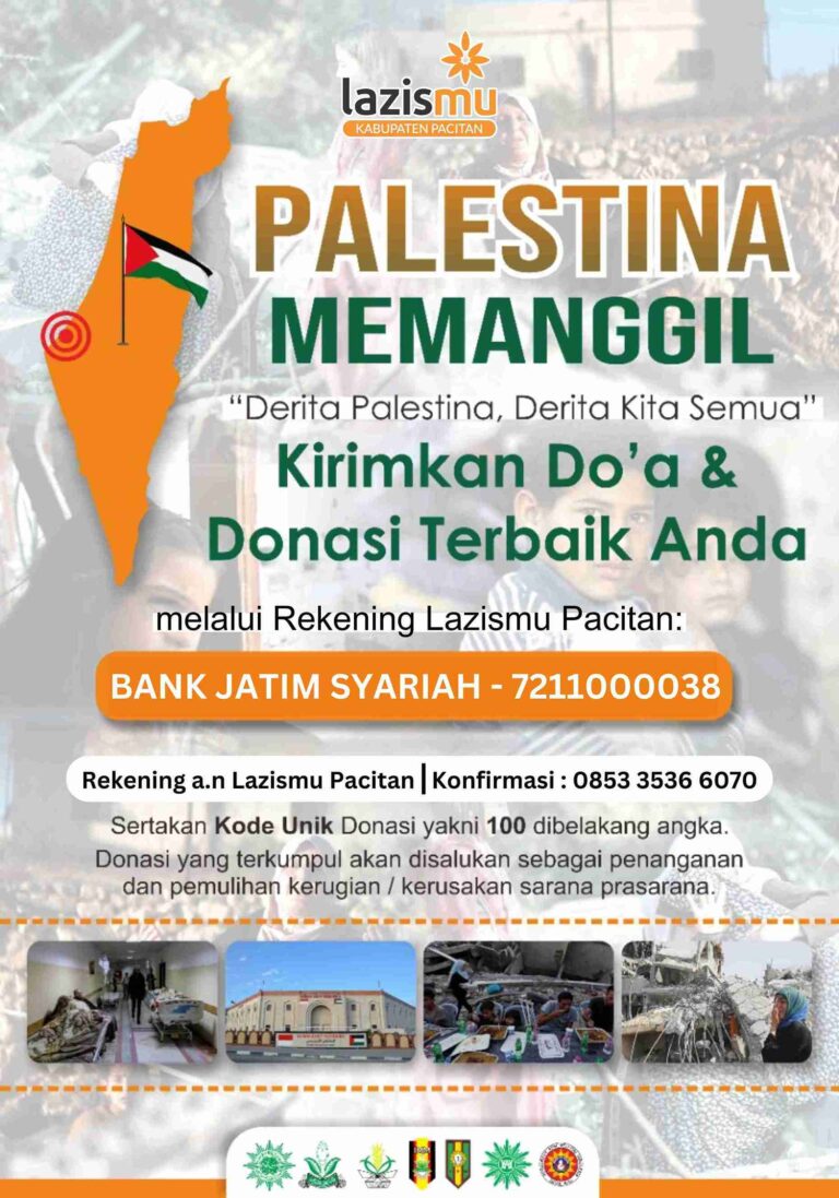 Rekening a.n Lazismu Pacitan