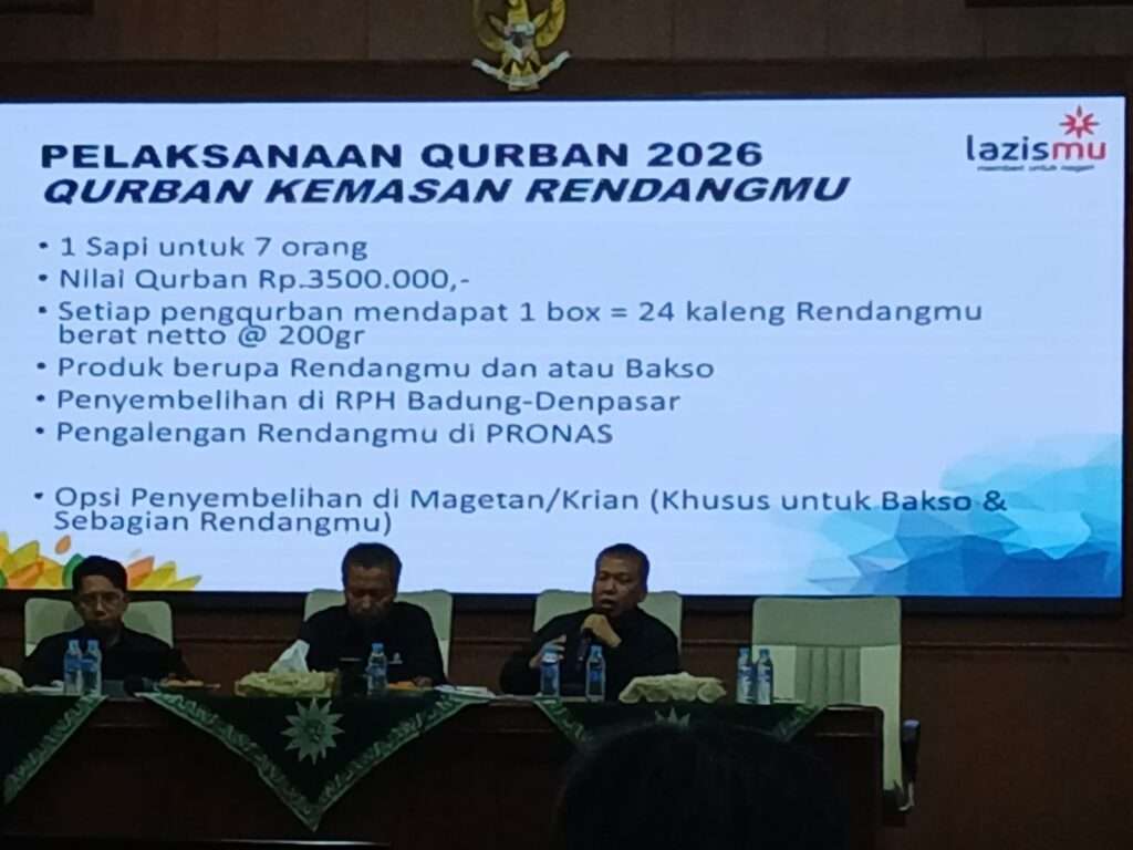 Rakorsus Qurban 1447 H 2 RAKORSUS LAZISMU JAWA TIMUR